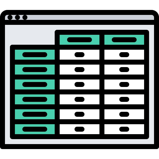 Multiplication table icon